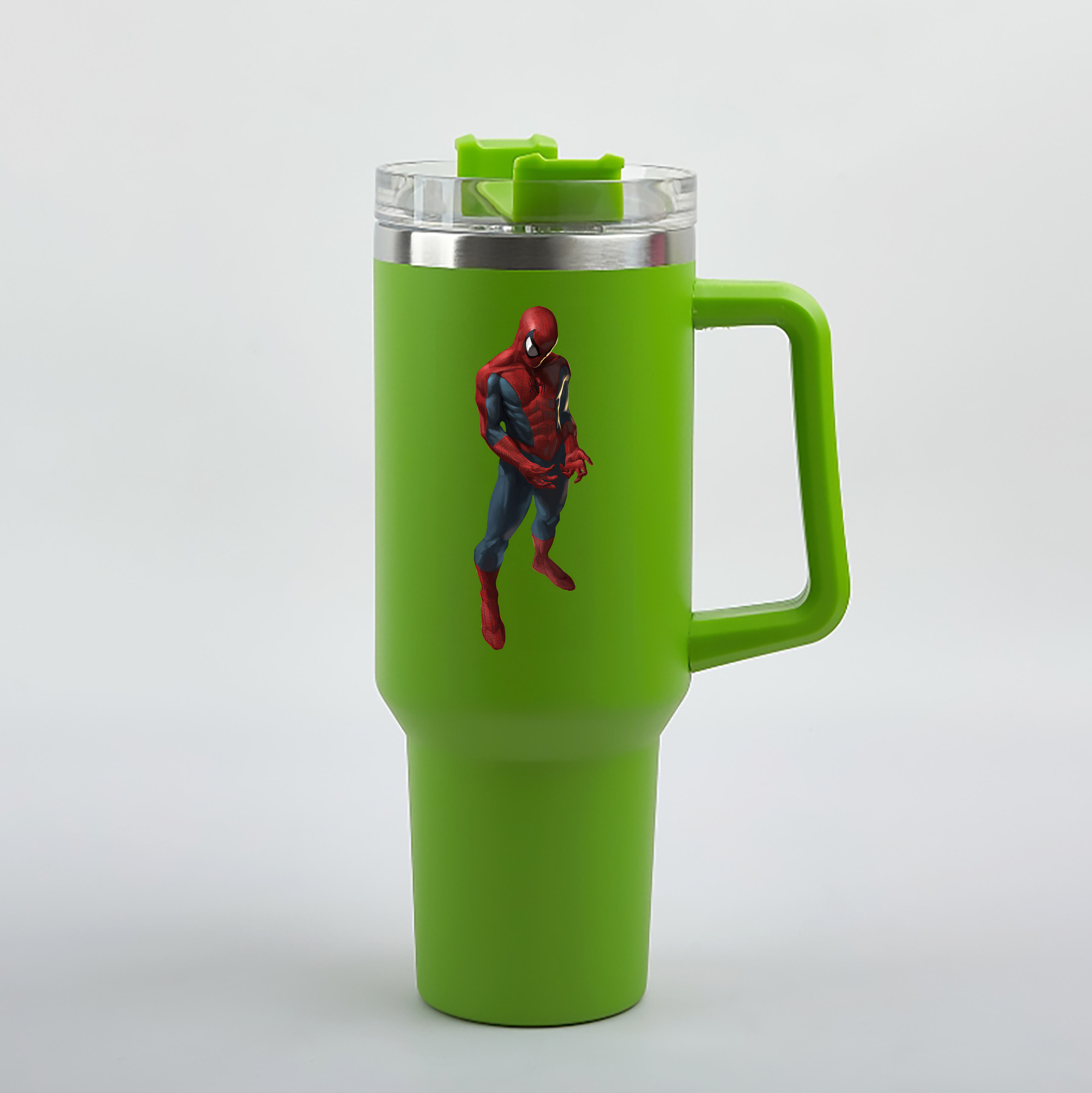 （画像用） Spider Man スパイダーマン 1200mL車用タンブラー（カラープリント）
